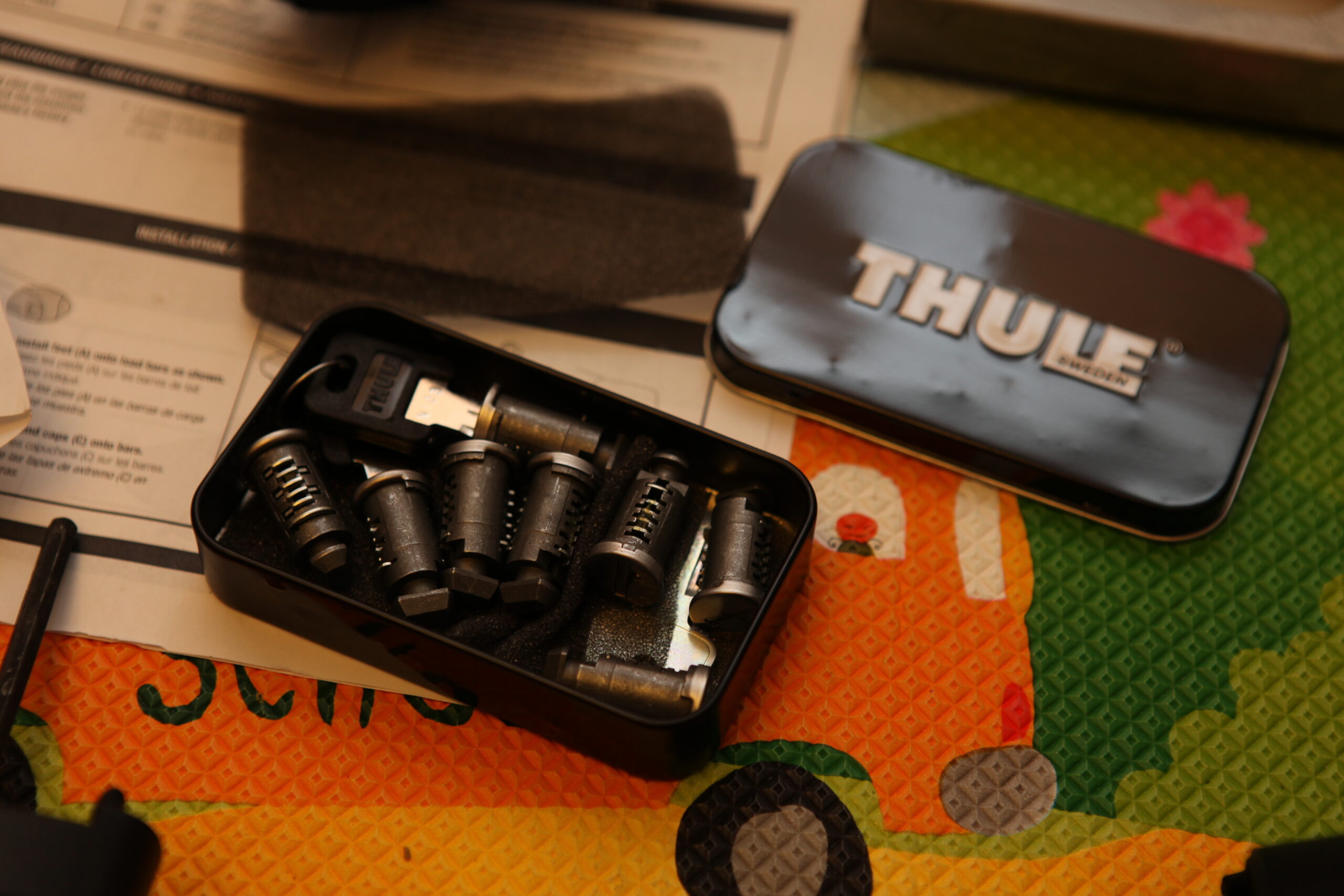 THULE Key 시스템 툴레 키 교환